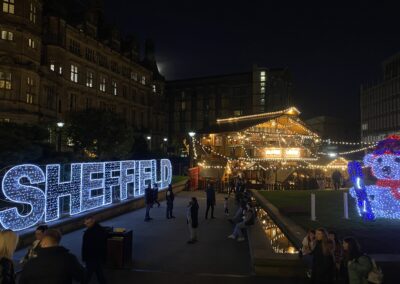 Sheffield Christmas Market reopening welcomes South Yorkshire traders and international crowds