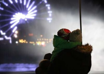 Wildlife park lights up South Yorkshire this Christmas