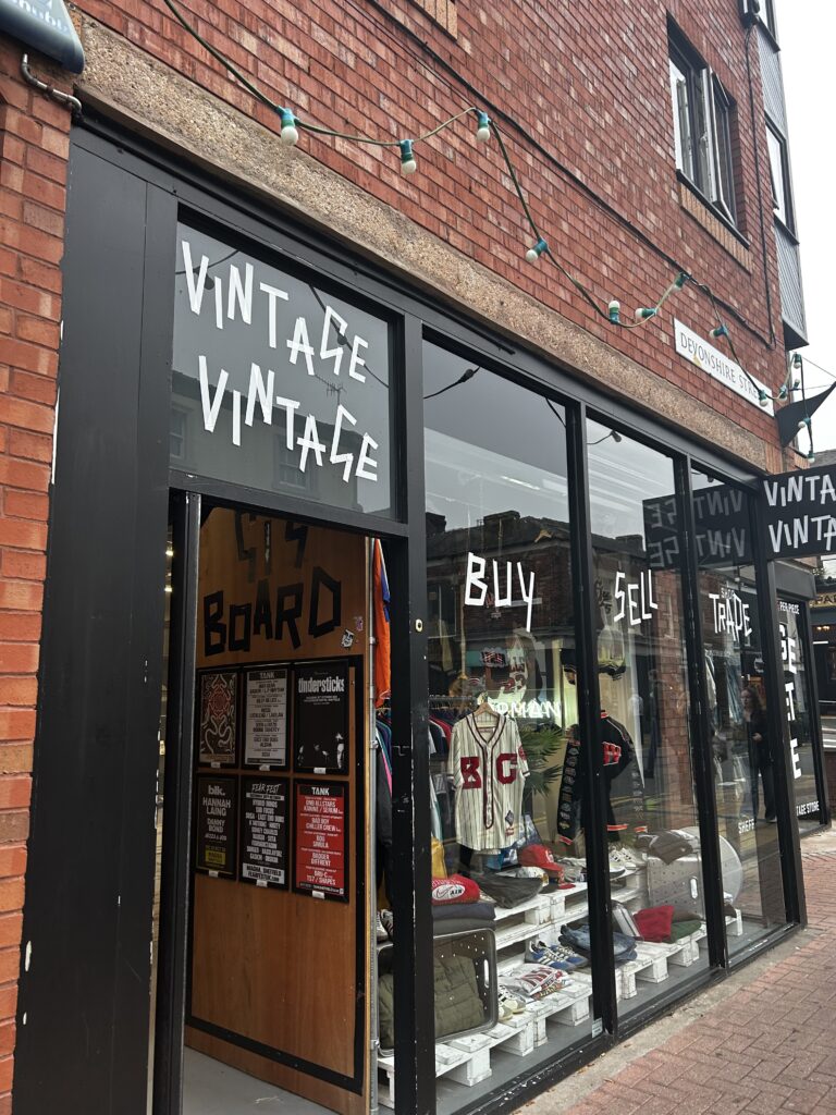 Vintage Vintage store