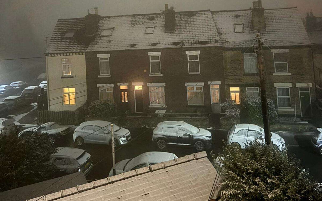 Yellow weather warning in Sheffield: Snow-storm and freezing temperatures forecasted