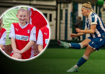 Battling for the National League and representing her childhood club…all at 16-years-old – interview with Lily-May Jackson