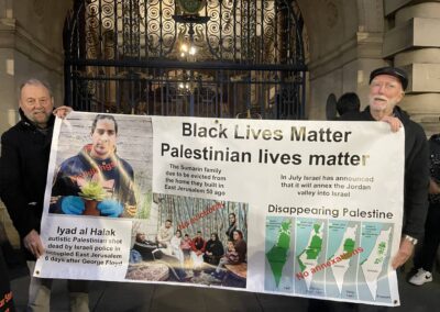 Palestine supporters condemn the British media as being “a system of lies and propaganda” in the Israeli-Palestinian war.