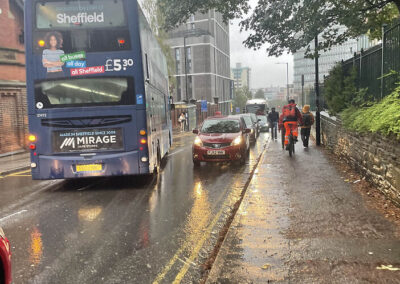 Torrential rain and flooding hits Sheffield with a ‘do not travel’ warning put in place