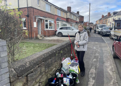 Victims of the flooding near Sheffield supported by local communities