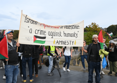 Sheffield Green Party condemns ‘the terror and violence’ in Gaza and Israel 