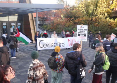 Sheffield students walk out of  lectures in solidarity with Palestine