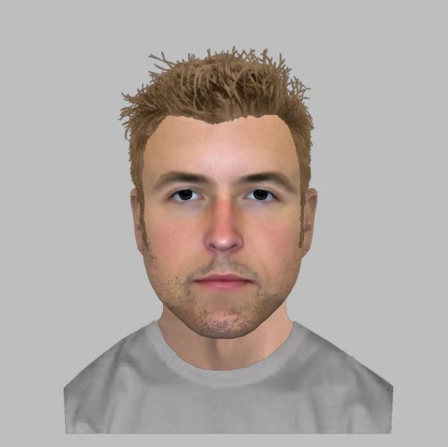 E-fit image image of suspected burglar released by police