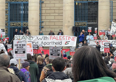 ‘Freedom for Palestine’ protest in Sheffield