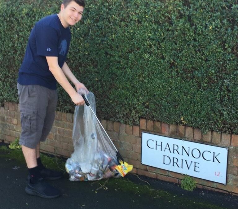 ‘What an inspiration’: 18-year-old takes on Sheffield’s ‘litter louts’