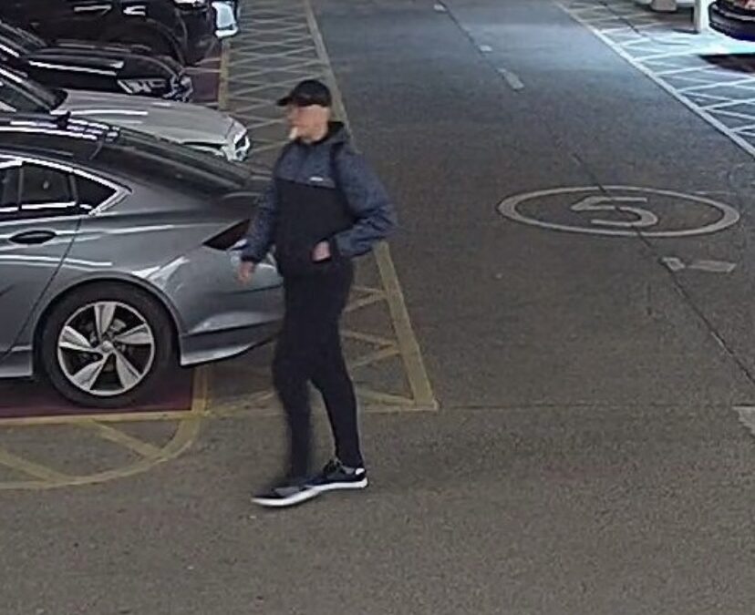 Police release CCTV footage following vehicle theft at Meadowhall shopping centre