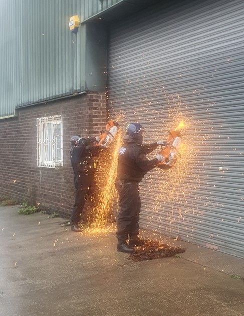 Cannabis factory shut down by police